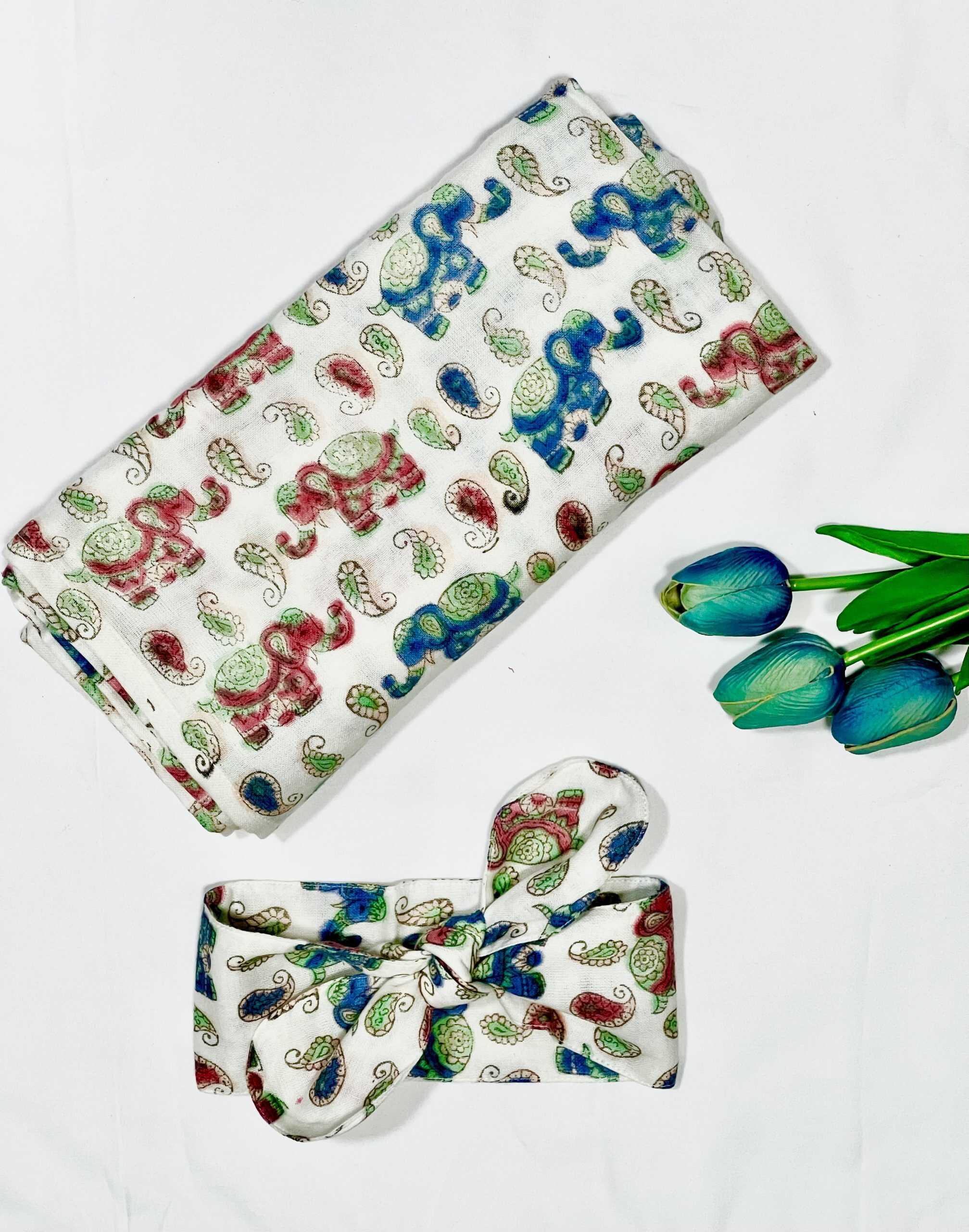 Headband - Traditional Elephant Bow Headband - Image 2
