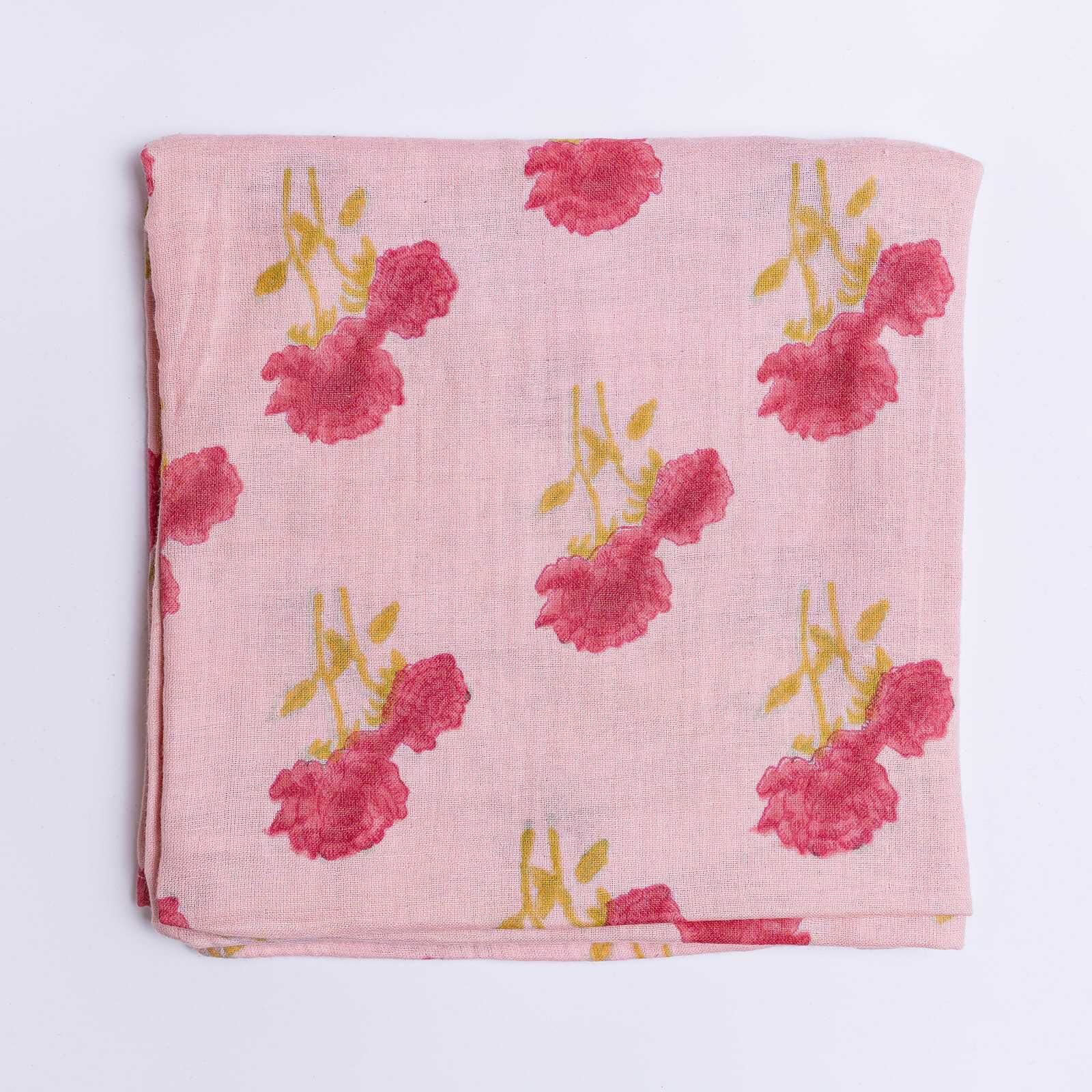 Premium Baby Girl Swaddle - Rose - Image 4