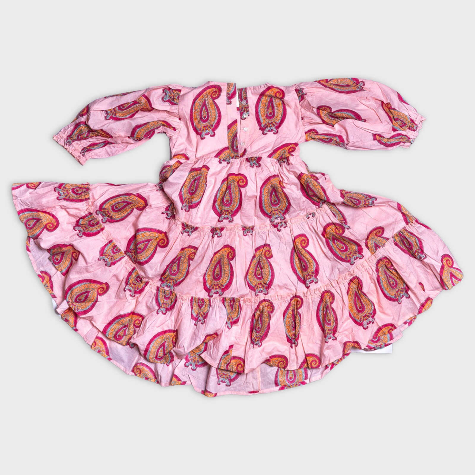 Organic Cotton Muslin Holly Dress - Paisley - Image 2