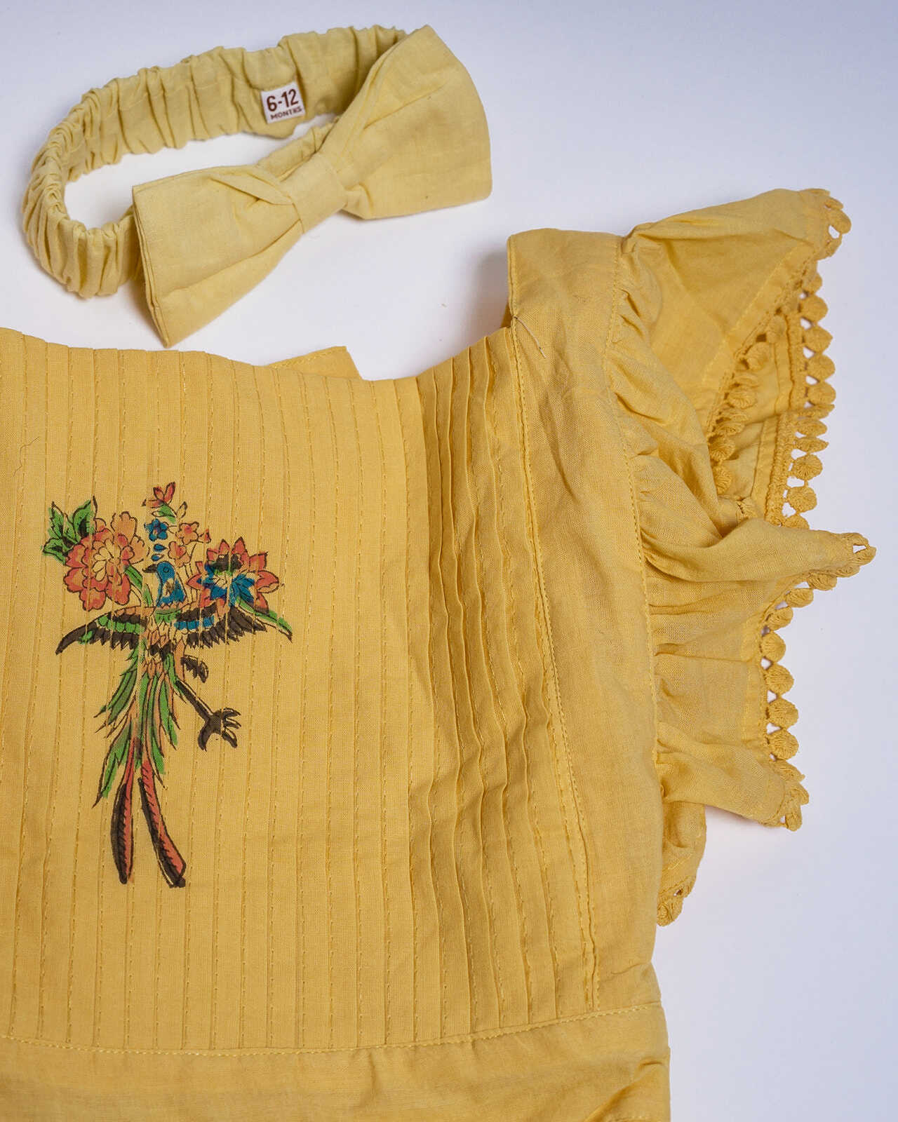 Organic Cotton Phoenix Jumpsuit - Mustard - Image 7